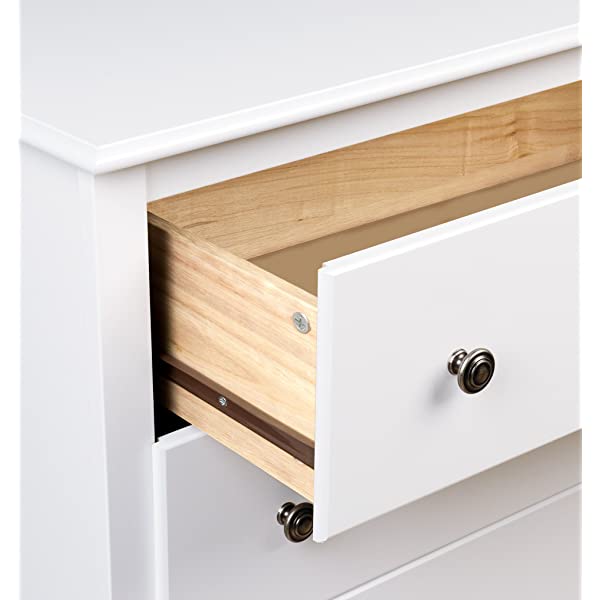 Prepac Fremont 2 Drawer Nightstand with Open Shelf, Espresso, Tall Espresso Fremont Nightstand