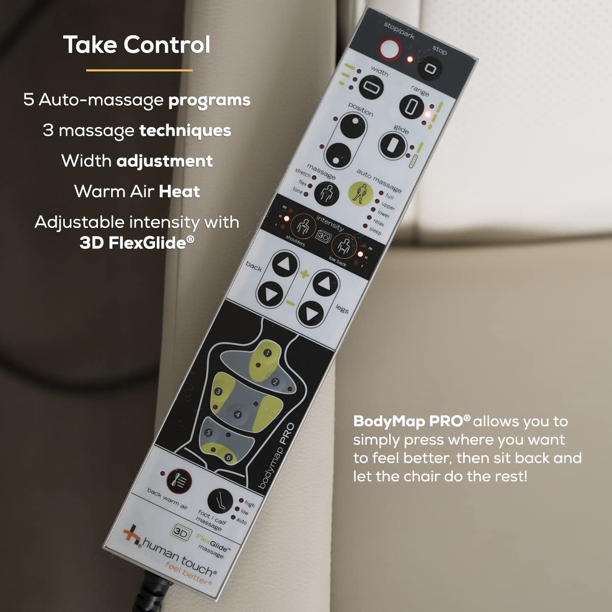 【Furniture】Human Touch WholeBody 7.1 Living Room Recliner Massage Chair
