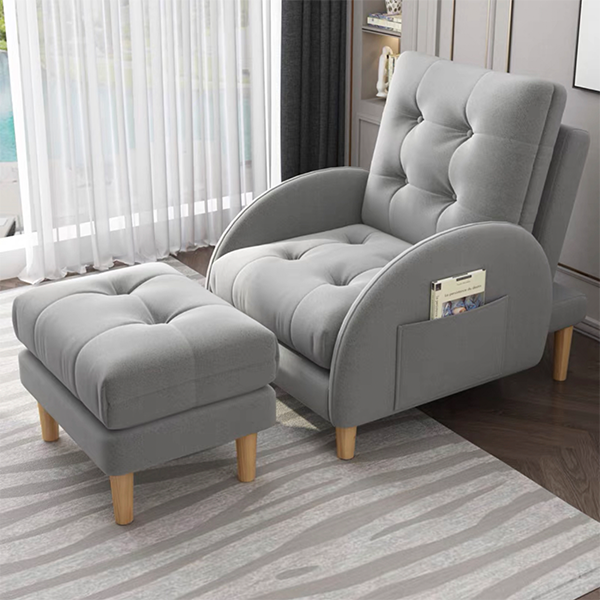 Brand new balcony small apartment multifunctional recliner dual-purpose sofa chair