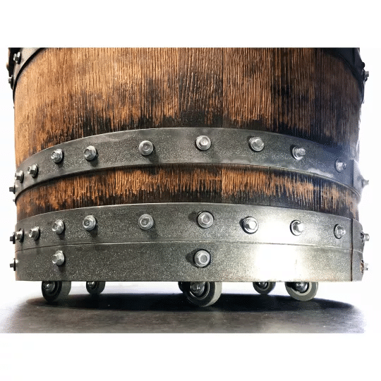 4-Chair Half-Barrel Lounge Set