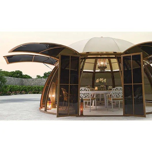 Carpas de sala de sol al aire libre