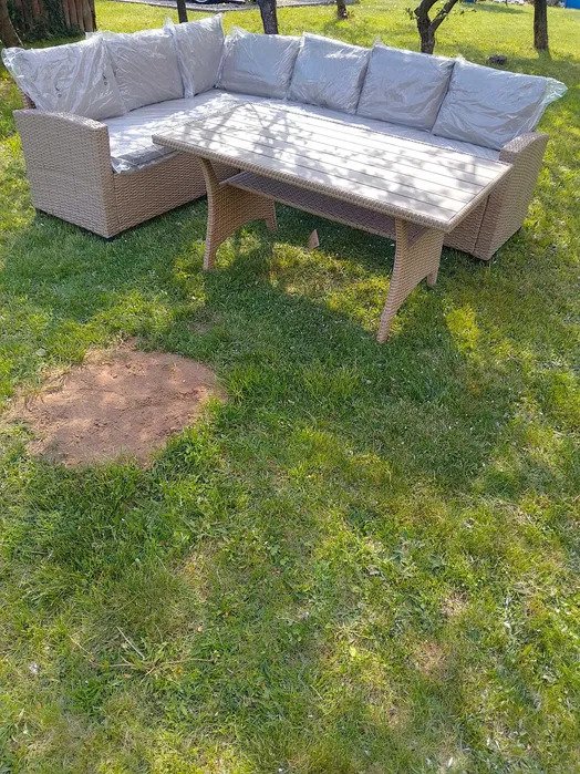 Garden furniture set. Perfect condition.
