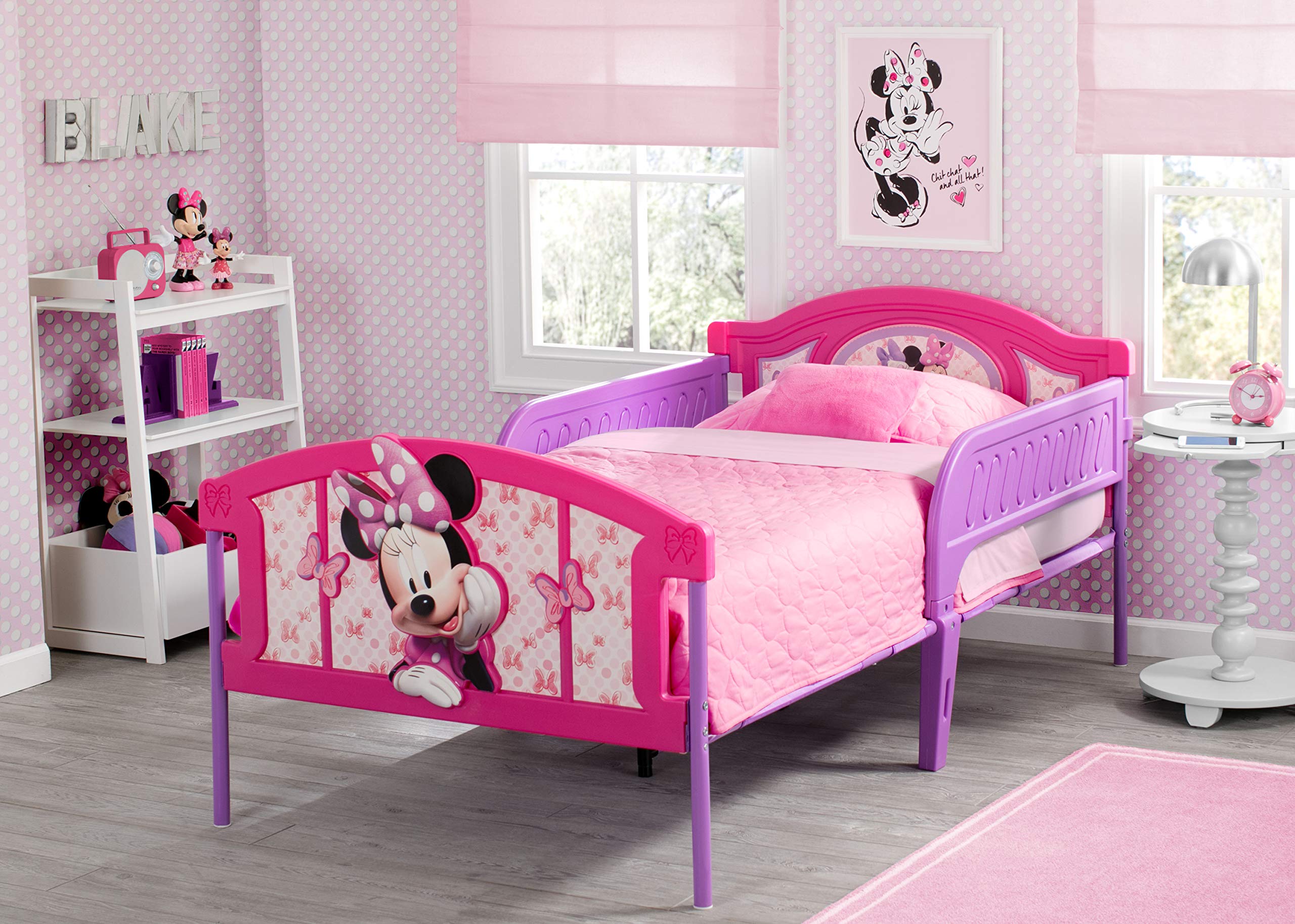 【Furniture】Marvel Spider-Man Plastic 3D-Footboard Twin Bed by Delta Children