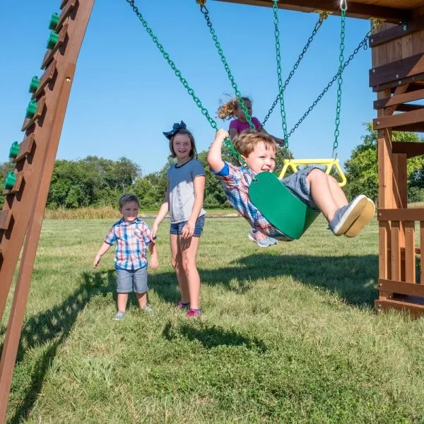 WOODRIDGE ELITE Full cedar swing set