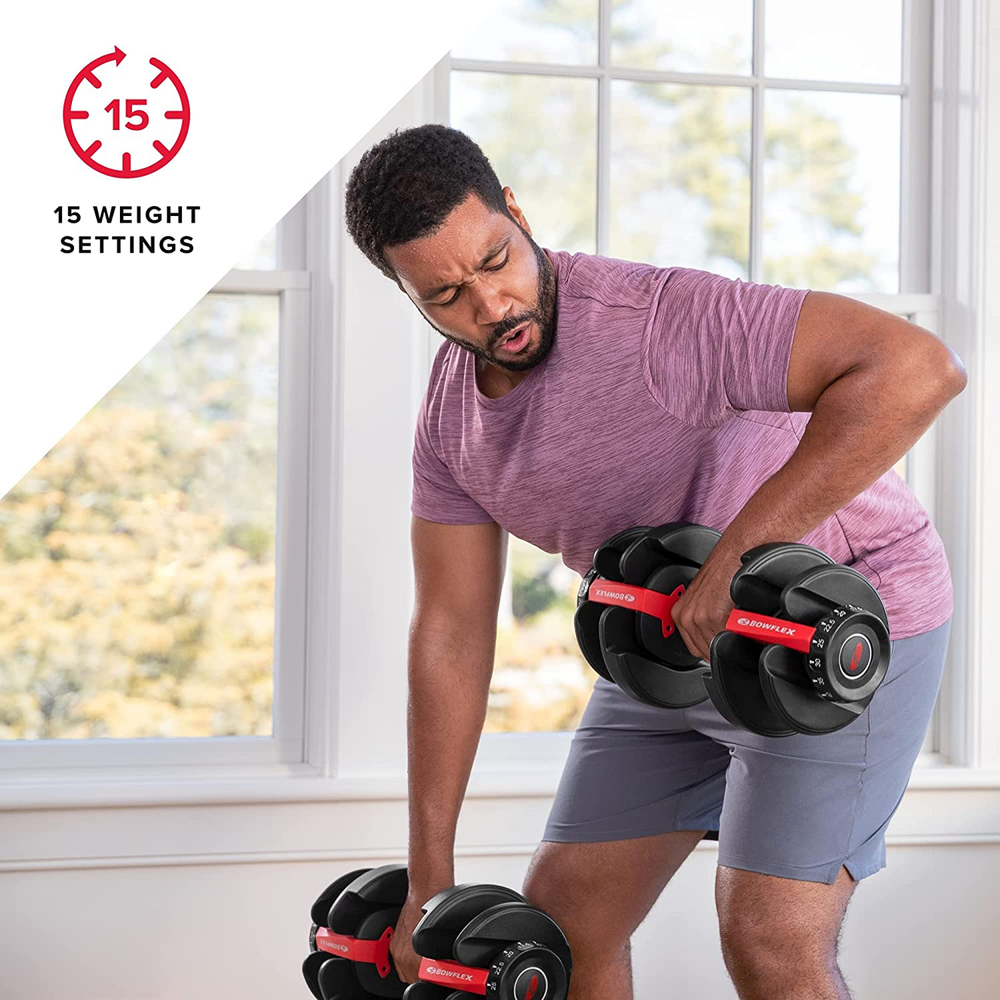 Bowflex SelectTech 552 Adjustable Dumbbells (Pair)