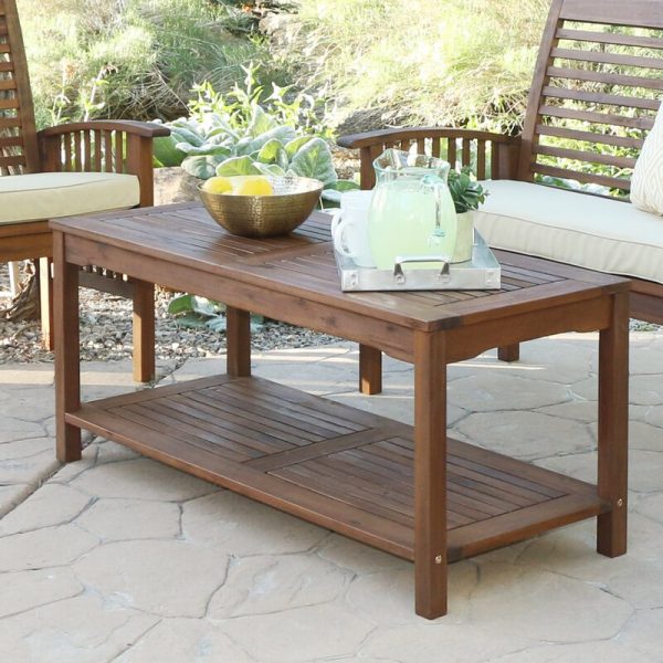 Diboll Solid Wood 4 – Person Seating Group
