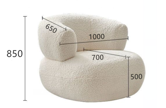 L CLOUD CHAIR