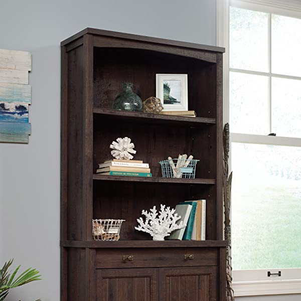 Sauder Costa Lateral File, Chalked Chestnut finish Chalked Chestnut Finish Lateral File