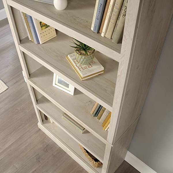 Sauder Select Collection 5-Shelf Bookcase, Washington Cherry finish Washington Cherry Finish Bookcase