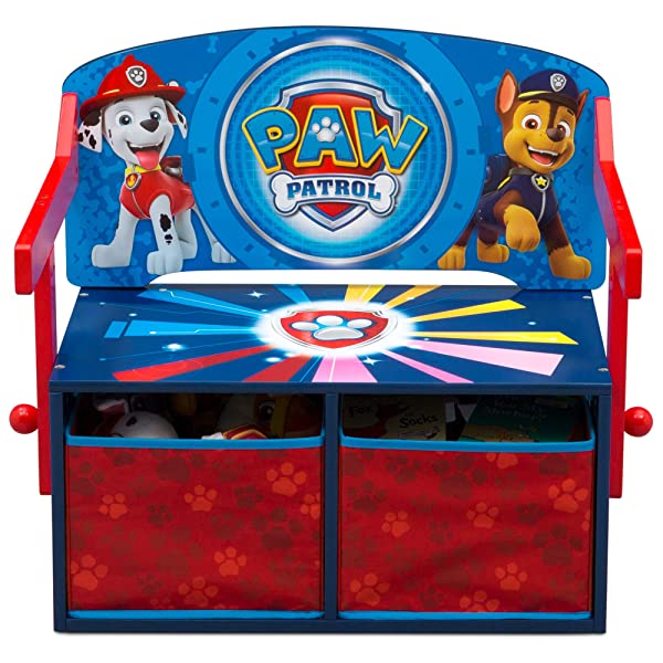 Delta Children MySize Kids Convertible Activity Bench, Bianca White Bianca White MySize